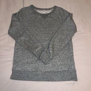 Super cute fitted terry sweatshirt